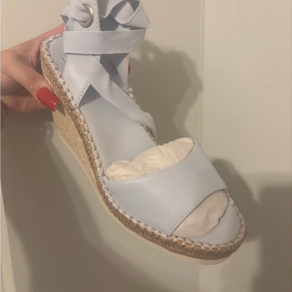 Vince Camuto Blue Espadrille Shoes